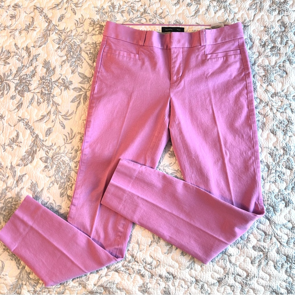 ❗️Summer SALE❗️Banana Republic Sloan Trousers Fuchsia Size 0